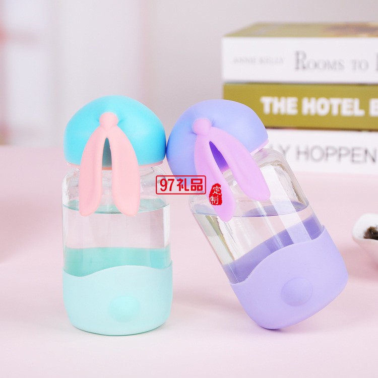 創意活動廣告印logo杯子批發兔子水杯