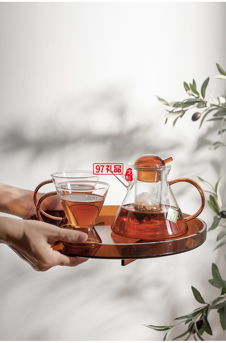 整套茶具北歐高顏值茶壺 耐熱玻璃創意茶具茶壺茶杯