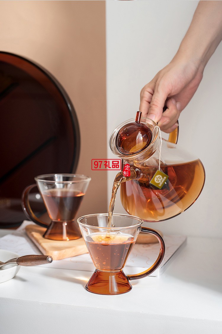 整套茶具北歐高顏值茶壺 耐熱玻璃創意茶具茶壺茶杯
