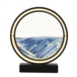 創意流沙臺燈臥室床頭燈金色時尚浪漫簡約裝飾氛圍燈