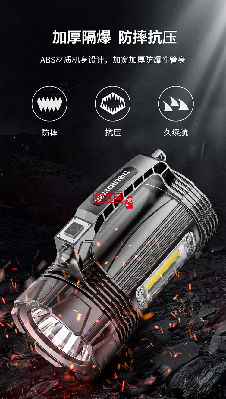 防爆探照燈工業礦洞防爆手提燈防水地下隧道施工常用手電筒