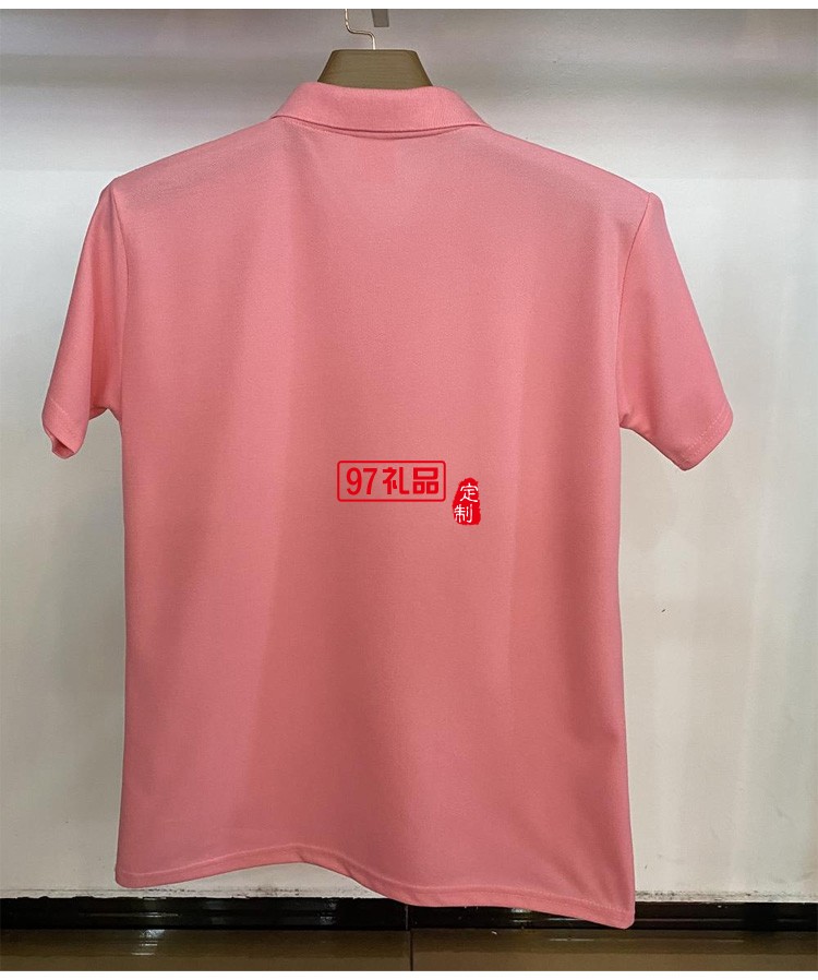 定制廣告衫200g環棉翻領短袖工作服員工夏季短袖可定制logo