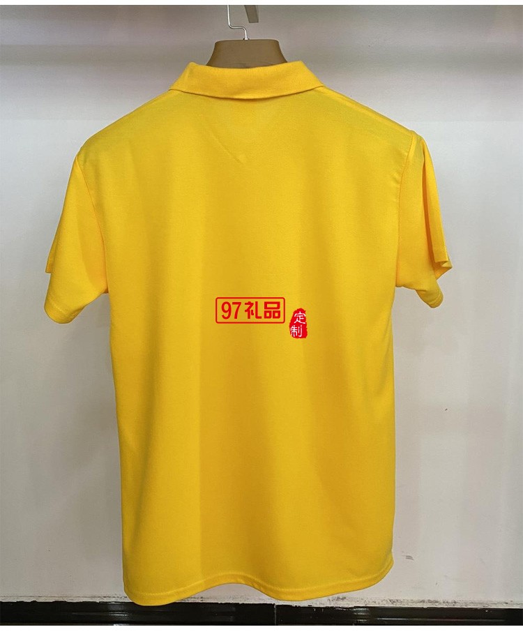 定制廣告衫200g環棉翻領短袖工作服員工夏季短袖可定制logo