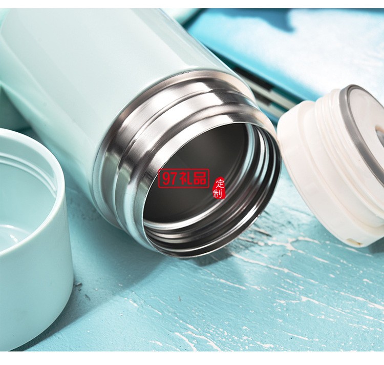 不銹鋼珠光燜燒壺史洛比真空保溫杯便當盒定制公司廣告禮品