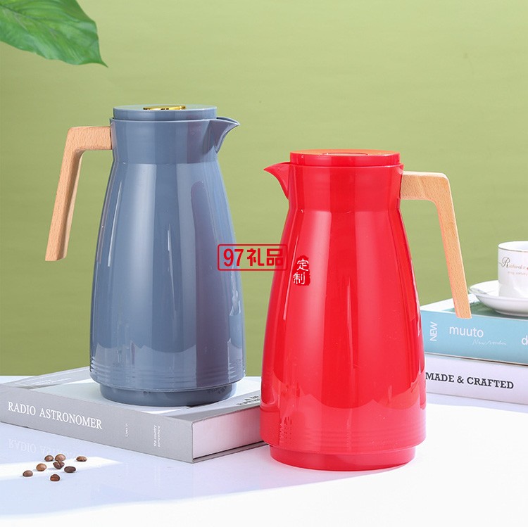 保溫壺玻璃內膽真空熱水瓶室內咖啡壺禮品印logo定制公司廣告禮品