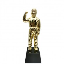 金屬醫生獎杯抗疫表彰獎杯獎牌定制