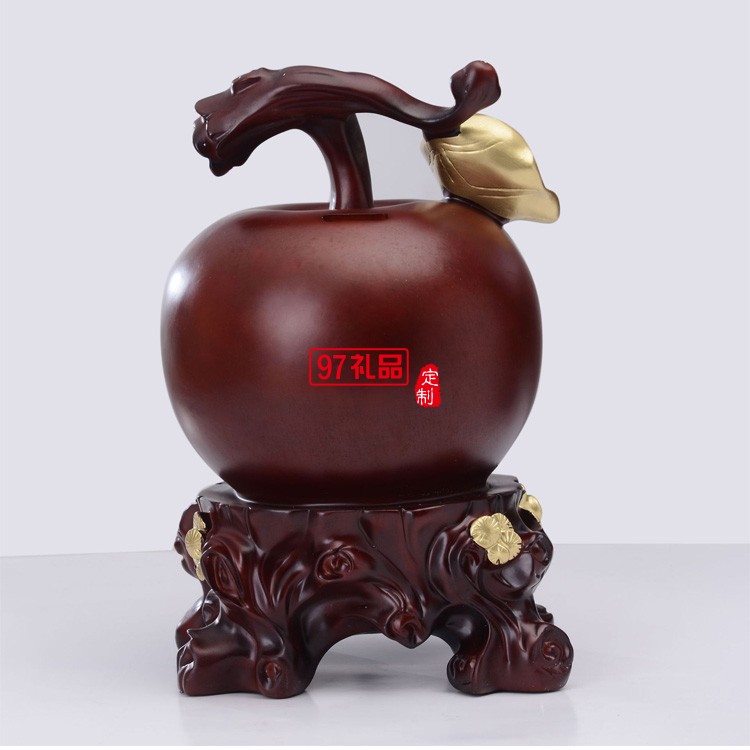 平安是福大小蘋果儲蓄罐存錢罐擺件家居裝飾