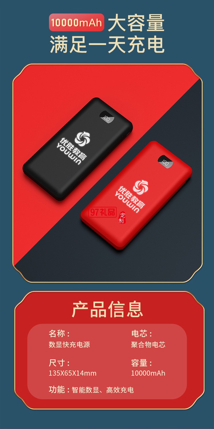 移動電源、U盤、三合一數據線商務套裝公司廣告禮品定制