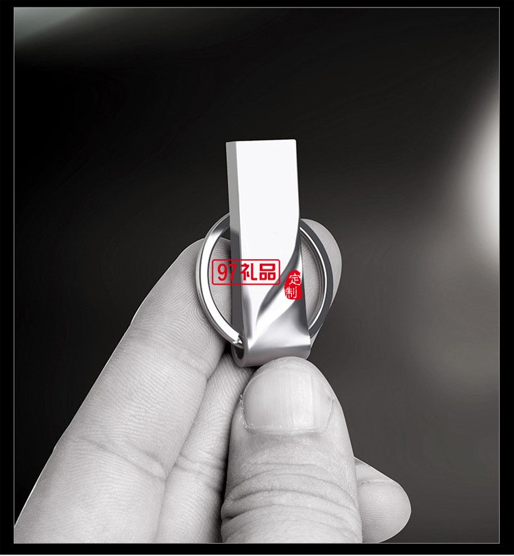 創意金屬U盤禮品刻字批發 16g 32g 64g定制公司廣告禮品