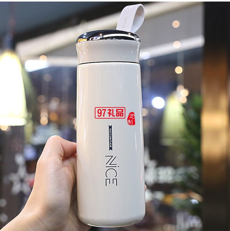 創意水杯奈熱雙層玻璃杯商務杯禮品杯