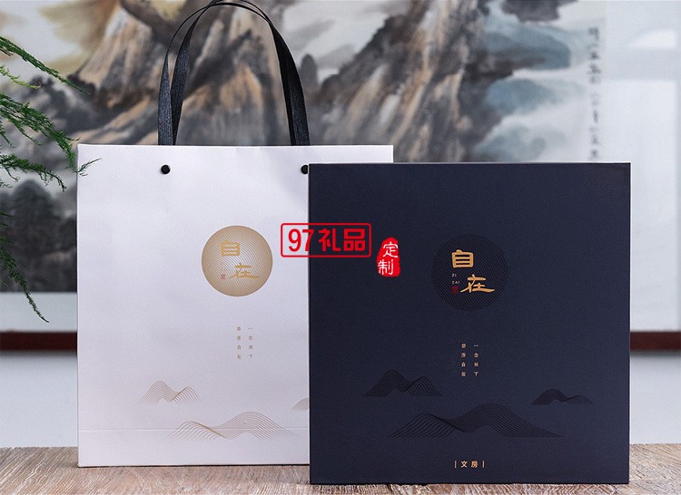 鋼筆禮盒裝墨囊鋼筆木質鋼筆禮盒