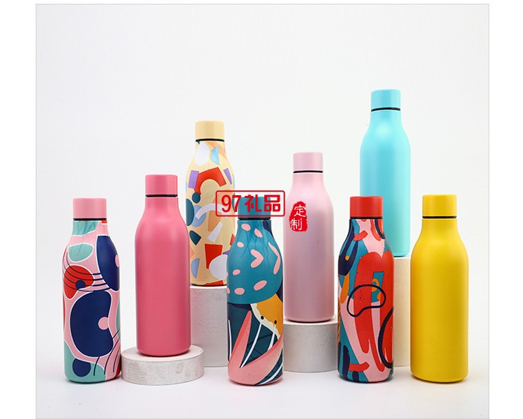 外貿直供創意新款可樂瓶內外304不銹鋼戶外便攜車載保溫保冷水杯