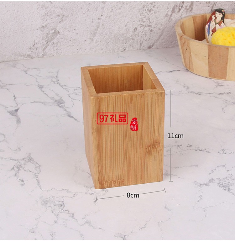 楠竹浴室竹制洗浴收納盒創意洗漱用品套裝酒店家用洗漱用品三件套