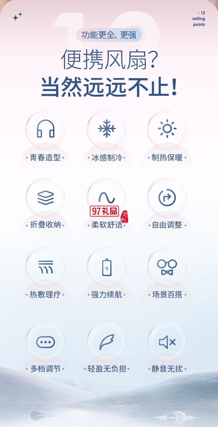 2022夏季新款掛脖風扇無葉小風扇