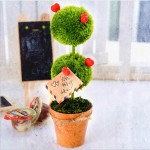 幸福樹形便簽 創意名片辦公室座桌面擺件定制公司廣告禮品