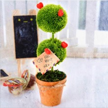 幸福樹形便簽 創意名片辦公室座桌面擺件定制公司廣告禮品