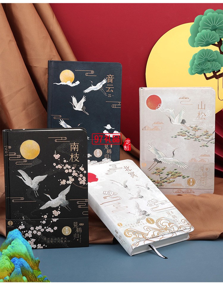 中國風復古U盤套裝禮盒