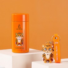 新品虎年虎虎生威套裝禮盒 鑰匙扣保溫杯商務禮品杯子定制