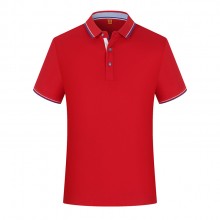 精品棉翻領可定制logo定制Polo衫員工服飾廣告衫