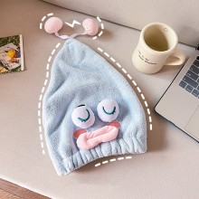 搞怪干發帽可愛干發巾懶人套頭毛巾浴帽定制,活動小禮品