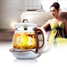 定制養生壺   多功能 智能花茶養生壺 加厚玻璃定制公司廣告禮品