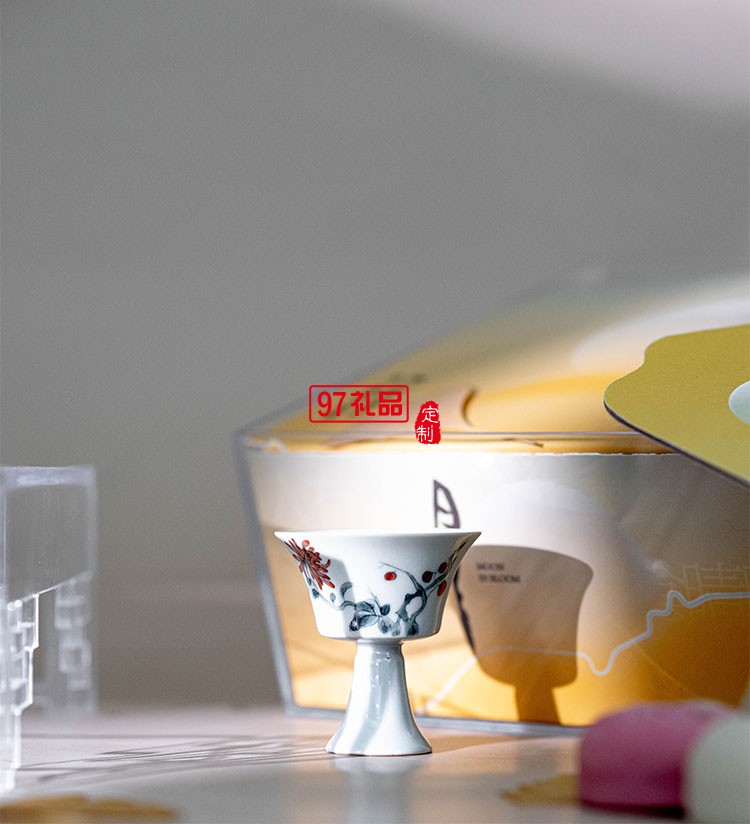 創意中秋員工福利送客戶 秋月 -  亞克力百變盒節日禮盒定制