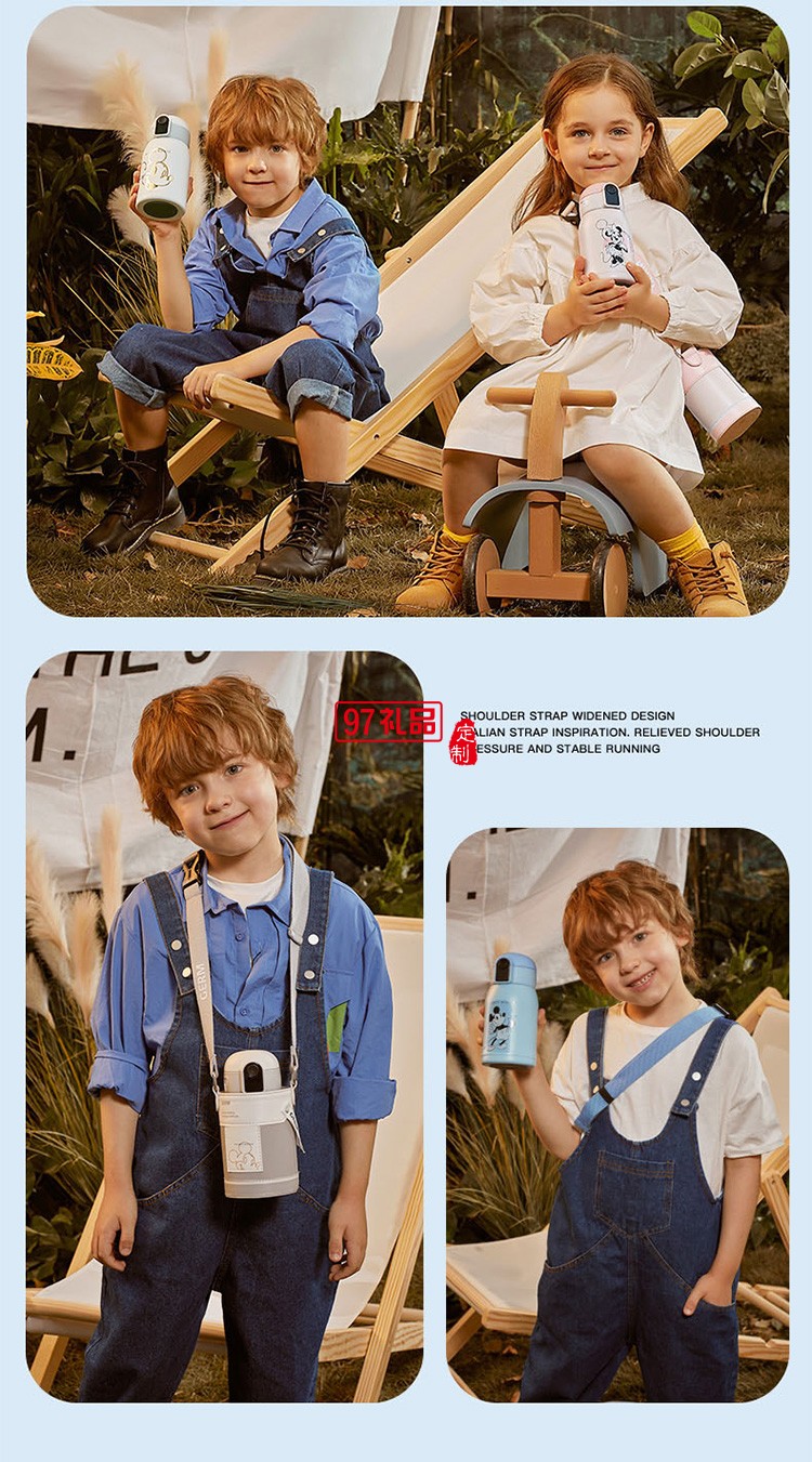 保溫杯女高顏值兒童學生大容量吸管水杯子網紅大肚杯壺禮品杯子定制