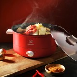 旋鈕式火力調節 自動控溫一鍋多用電火鍋