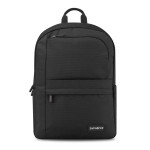 簡約格調大容載物新秀麗雙肩包黑色