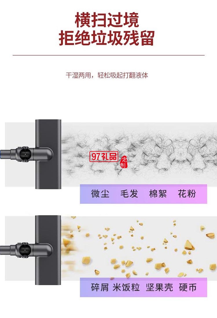 吸塵器家用大吸力手持式除螨貓毛小型吸塵機強力車載大功率定制公司廣告禮品