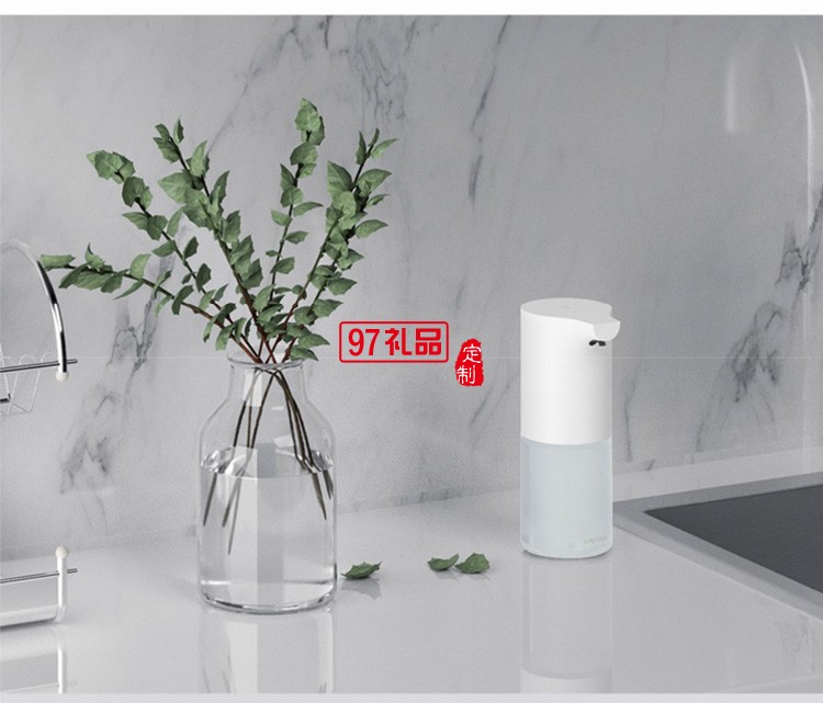 米家自動洗手機套裝泡沫抑菌智能感應皂液器洗手液機定制公司廣告禮品