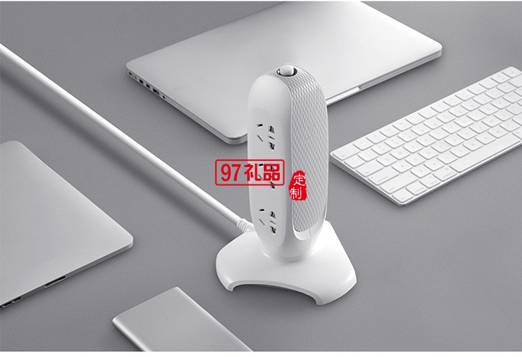 公牛辦公插座智能插排插線(xiàn)板接線(xiàn)板插座 V1060定制公司廣告禮品