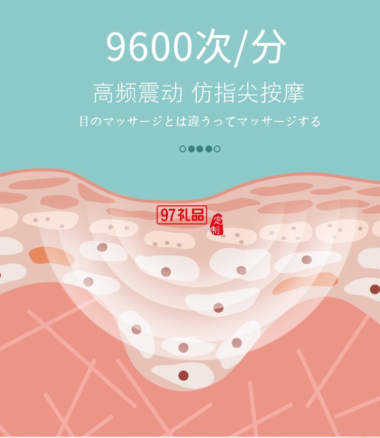 眼部按摩儀器睡覺遮光蒸眼疲勞發熱護眼睛罩定制公司廣告禮品