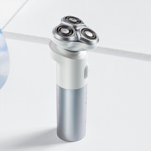 艾優（Apiyoo）小飛船剃須刀電動便攜式刮胡刀定制公司廣告禮品