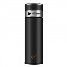 不銹鋼陶瓷內膽保溫杯 茶水分離KS20-WT025定制公司廣告禮品