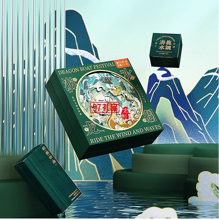 游龍水調八粽六味端午節粽子禮盒