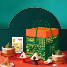 端午臻禮  端午節粽子禮盒蛋黃肉粽經典鮮肉粽