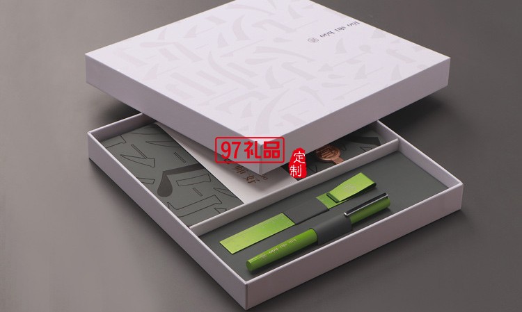 A5搭扣本+筆+書簽尺套裝公司員工商務禮品套裝伴手禮