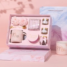 女神節送禮高顏值馬克水杯禮物套裝伴手禮三八節禮