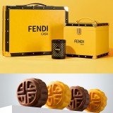 中秋節伴手禮禮物流心糕點禮盒Fendi芬迪禮品送女朋友長輩客戶