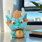 故宮 四靈圣獸擺件 樹脂國風潮玩禮物 故宮文創 畢業禮物