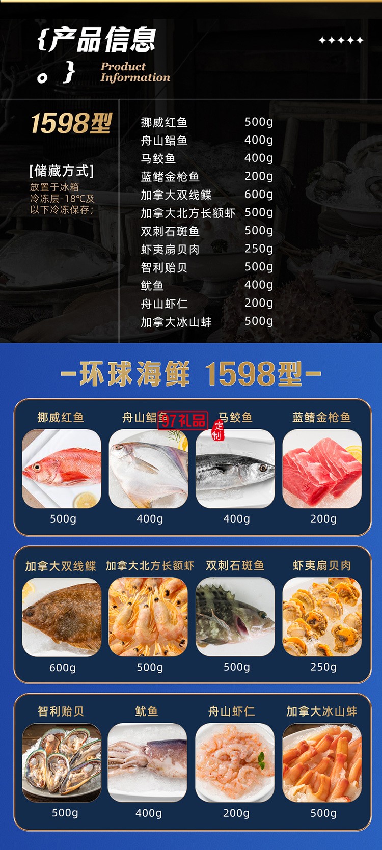 蟹狀元 環球海鮮禮券禮盒春節年貨大禮包