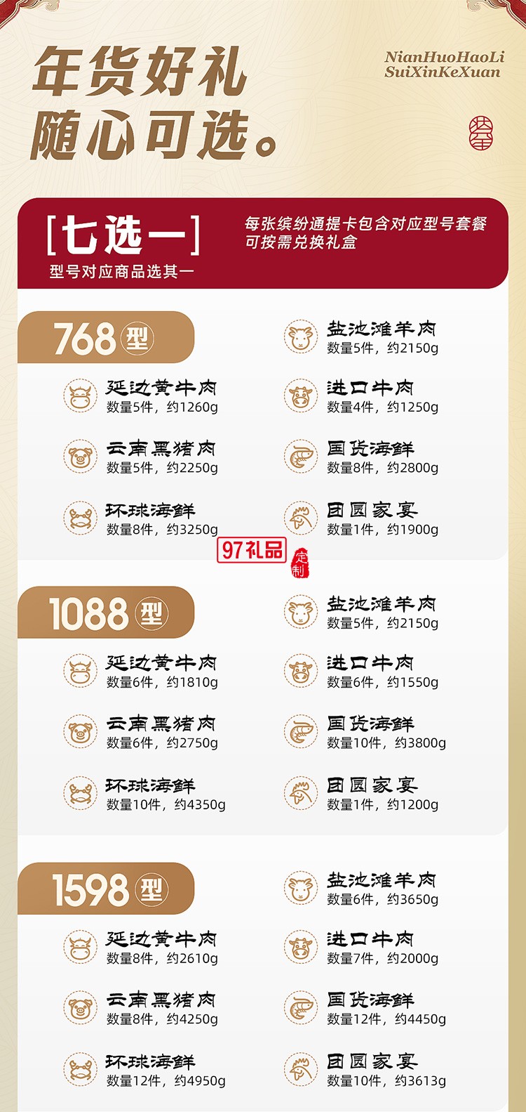 蟹狀元 繽紛通提卡禮券禮盒春節年貨大禮包