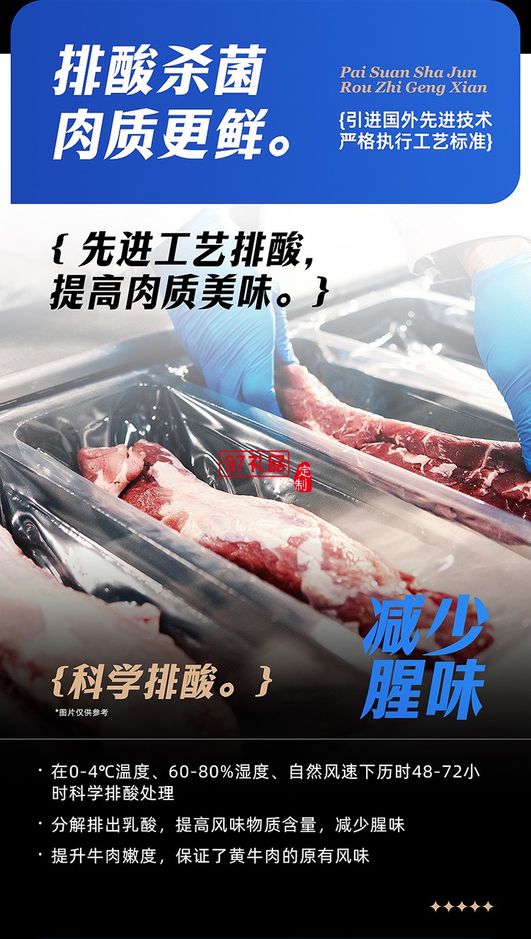 蟹狀元 延邊黃牛肉禮券禮盒春節年貨大禮包