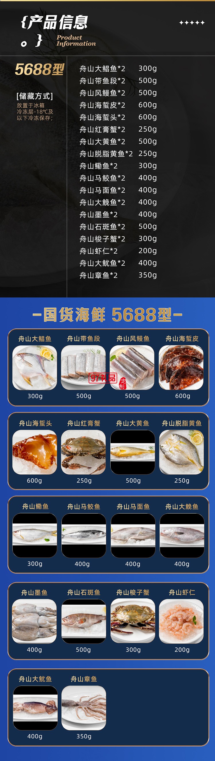 蟹狀元 國貨海鮮禮券禮盒春節年貨大禮包