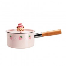 so.home泰迪珍藏琺瑯奶鍋搪瓷輔食煲湯煮奶大容量奶鍋