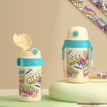 嬰童系列-頭號玩家兒童壺便攜出游背帶 316不銹鋼吸管杯