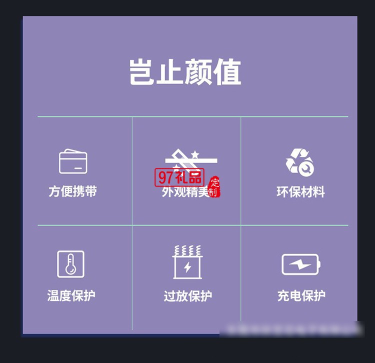 方形無(wú)線充(YC-W06)