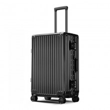 ROCKLAND行李箱男萬向輪學生鋁框拉桿箱大容量旅行箱女登機密碼箱子