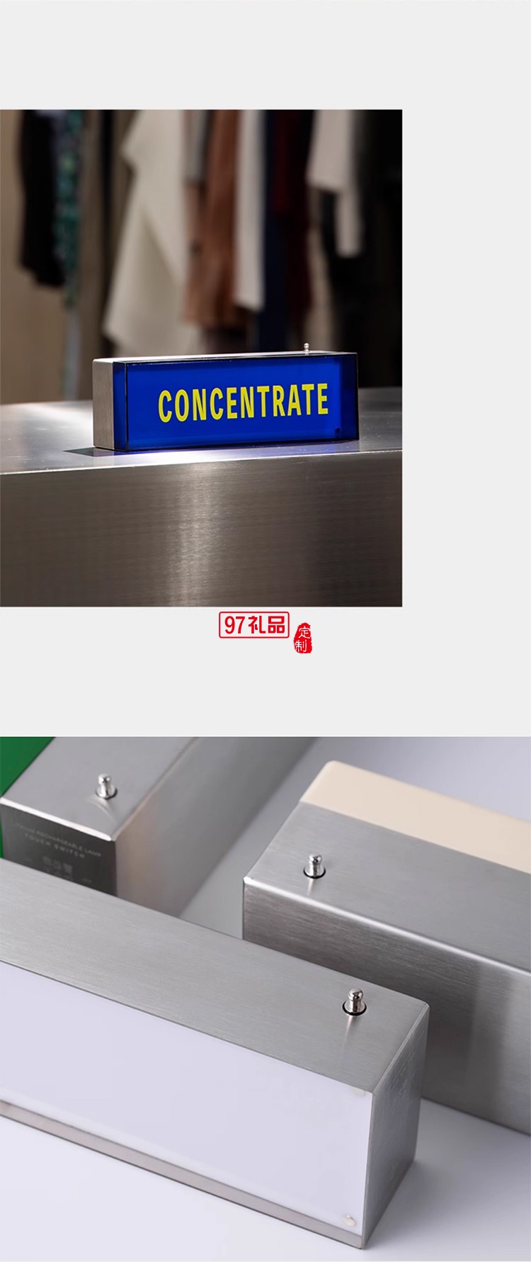 現代輕工業風設計 充電裝飾擺件禮物氛圍戶外電氣燈1